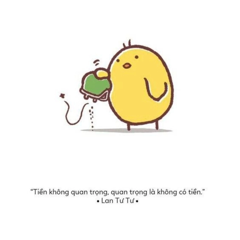 Hết tiền thật sự như trong meme tiền đâu