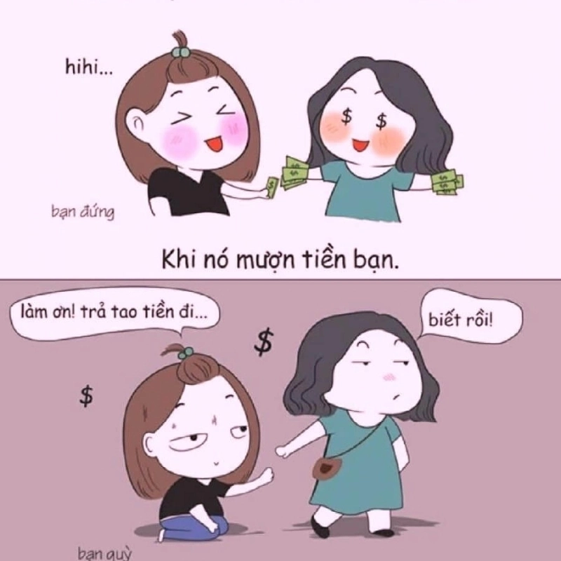 Khó đỡ với loạt meme vay tiền bá đạo