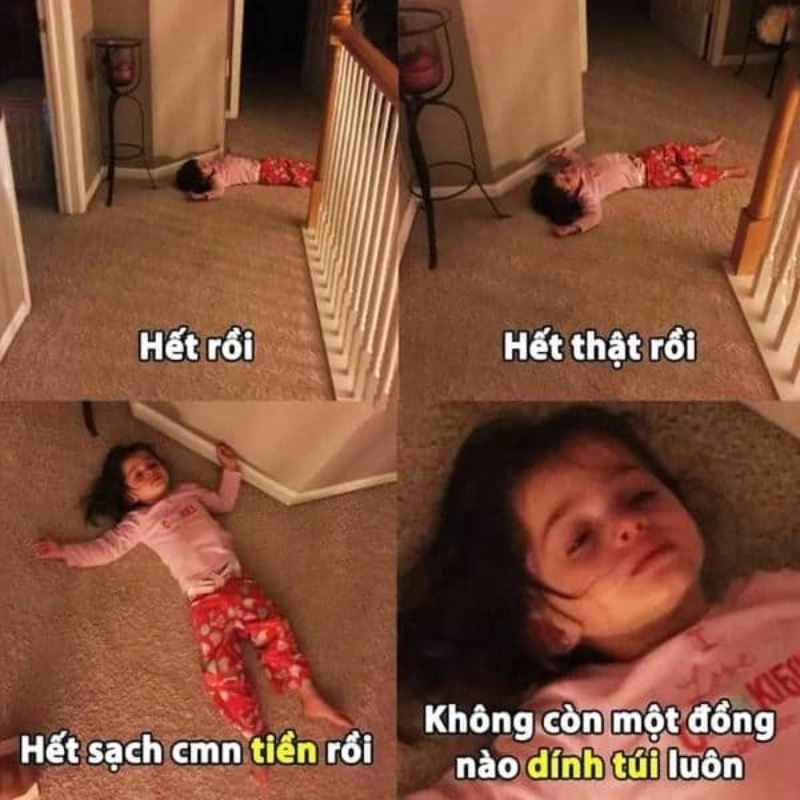 Mượn tạm tiền rồi gửi meme mượn tiền cho bạn thân