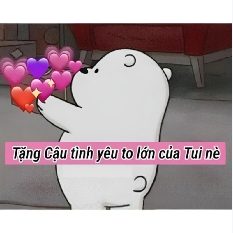 Thích nhau là chuyện nhỏ, cùng xem meme tình yêu cute mới là chuyện lớn