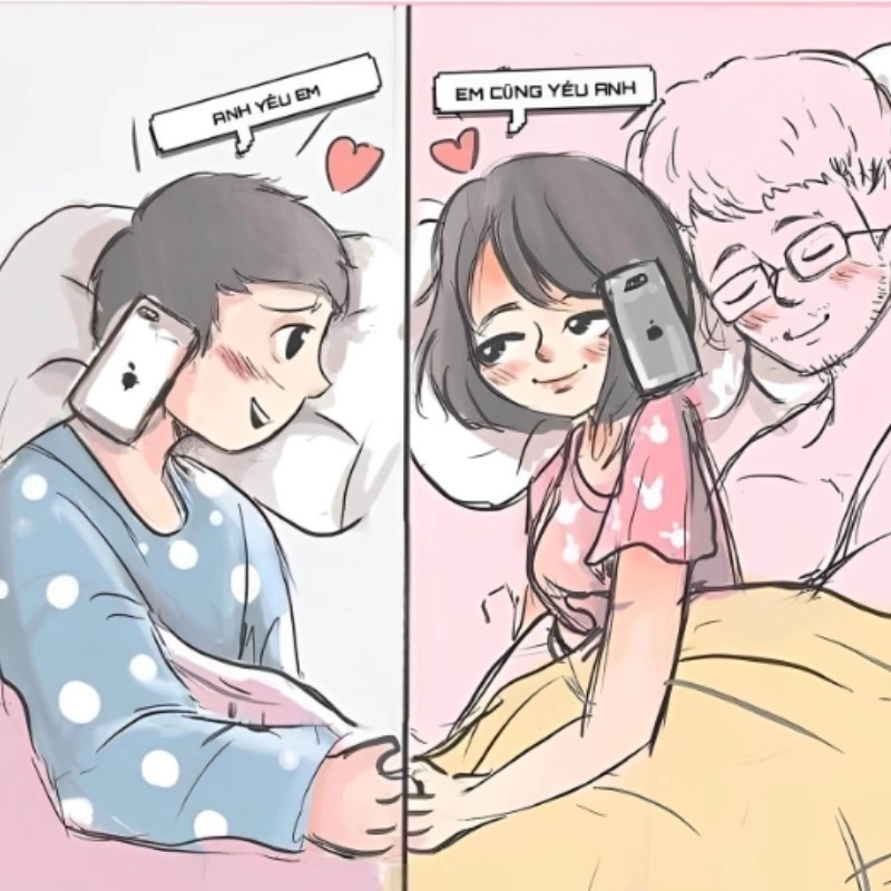 Gửi tặng người yêu một chiếc meme tình yêu to bự