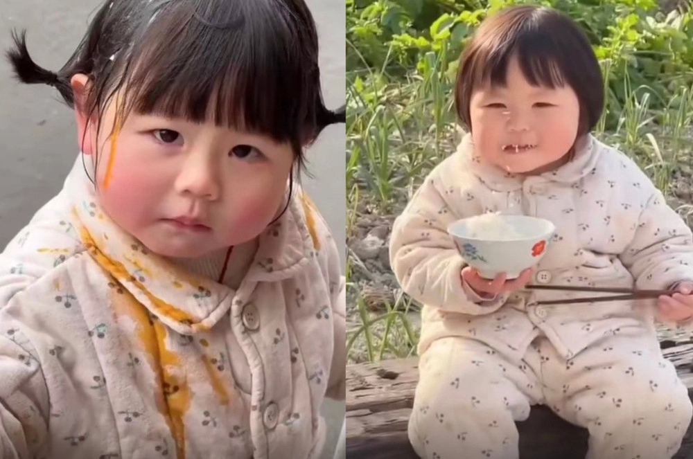 Bé gái quốc dân trong meme bé gái trung quốc