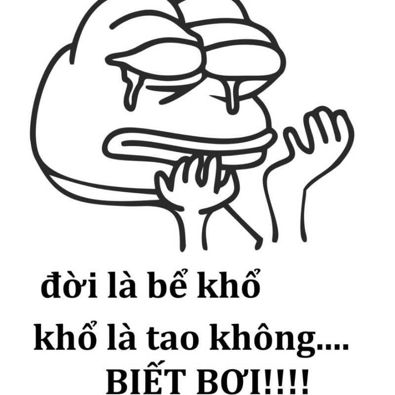 Cười nghiêng ngả với loạt meme ảnh vẽ hài hước siêu chất