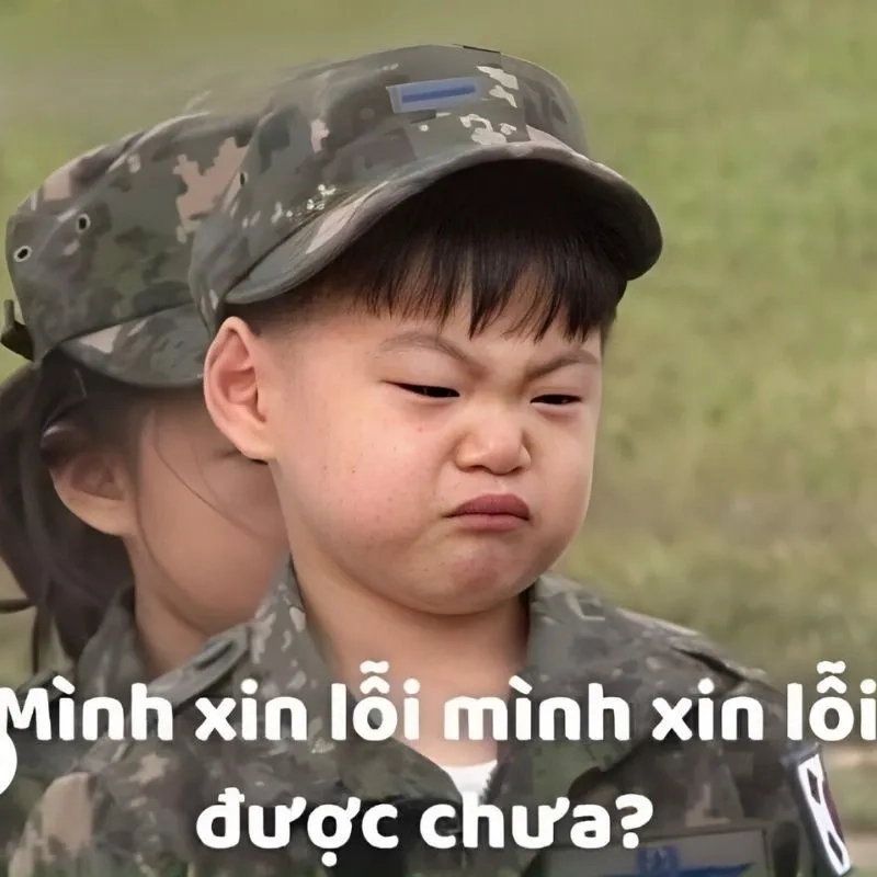 Tình yêu sẽ tha thứ khi có xin lỗi meme đúng lúc