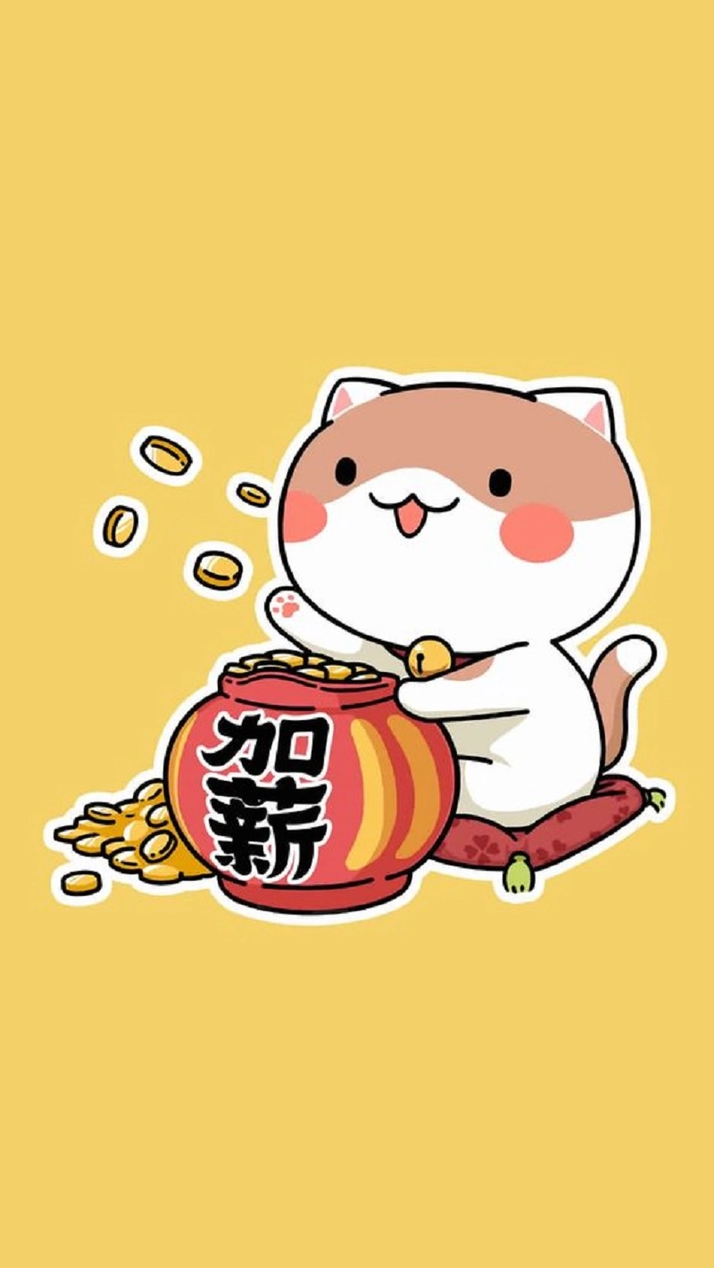 Tải về miễn phí hình mèo chibi de thương đẹp