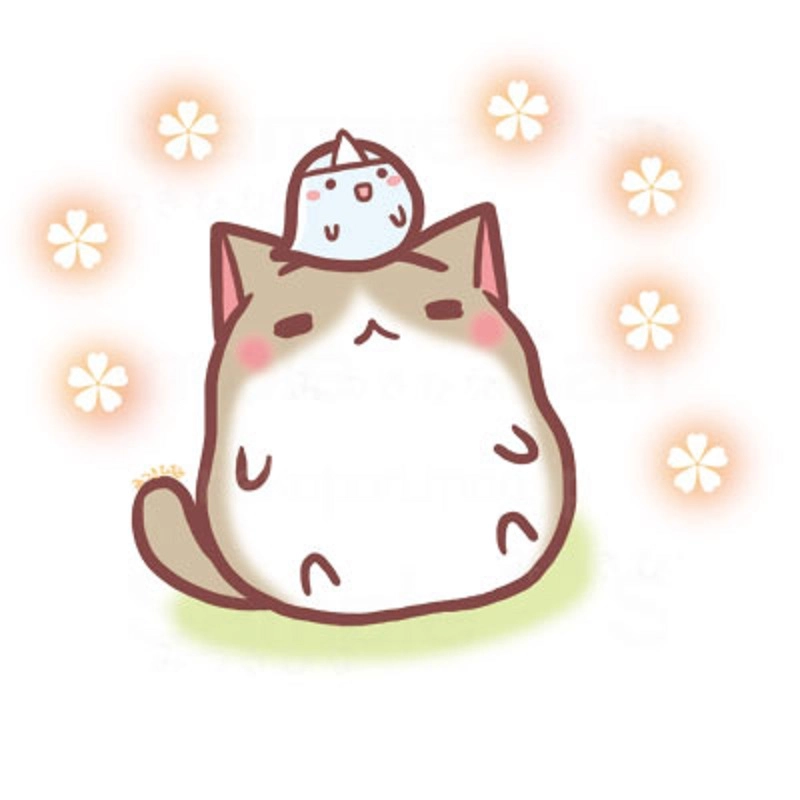 Tổng hợp hình nền cute mèo chibi chất lượng cao