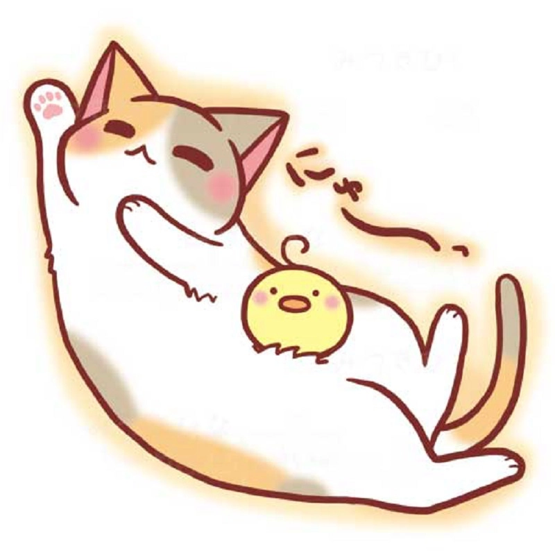 Thích thú với những bức con mèo cute chibi đáng yêu