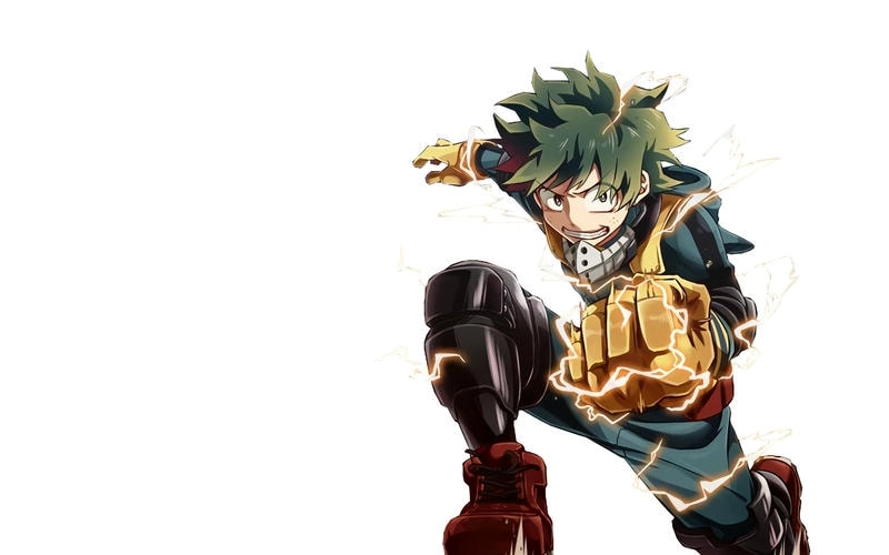 Izuku Midoriya Deku hình tượng không khuất phục