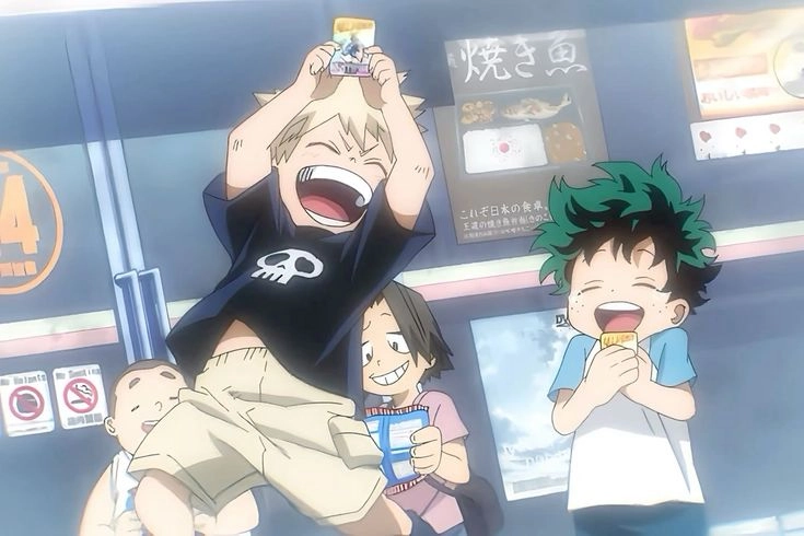 Katsuki Bakugo x Izuku Midoriya căng thẳng và cảm động