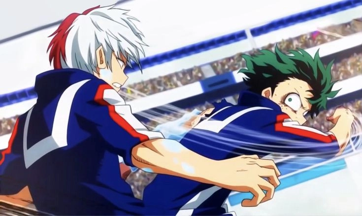 Shoto x Midoriya tương tác khiến fan dậy sóng