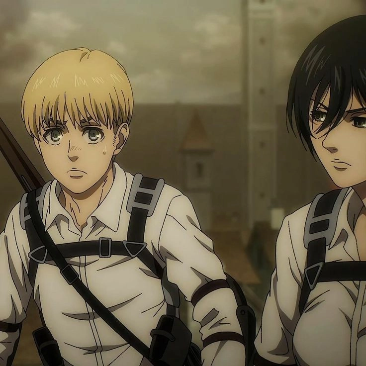 Mikasa x Armin tình bạn cao đẹp đáng quý