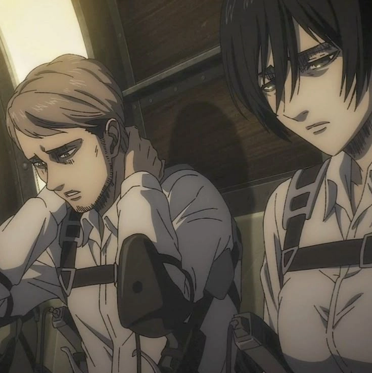 Jean x Mikasa tình cảm đơn phương thầm lặng