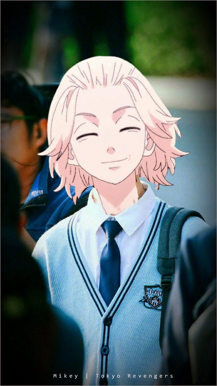 Mikey tóc vàng hình ảnh hiếm gặp với mái tóc nổi bật