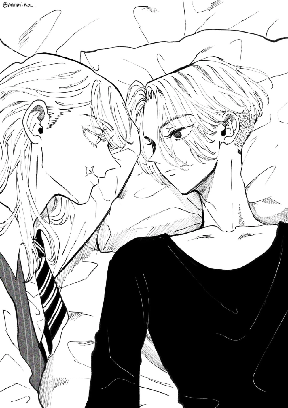 Mikey × Sanzu mang màu sắc đen tối và bí ẩn tột cùng