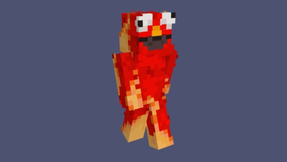 Mèo pixel quá đáng yêu trong skin minecraft meme cat