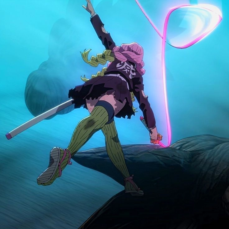 Anime Mitsuri rực rỡ giữa trận chiến sinh tử