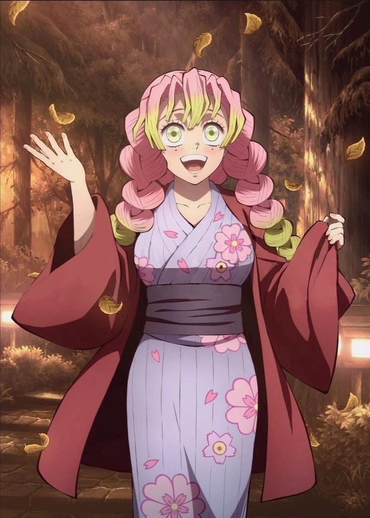 Mitsuri Kanroji anime dịu dàng và mạnh mẽ