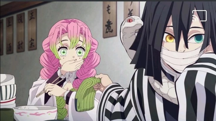 Demon Slayer Mitsuri x Obanai đậm chất bi tráng