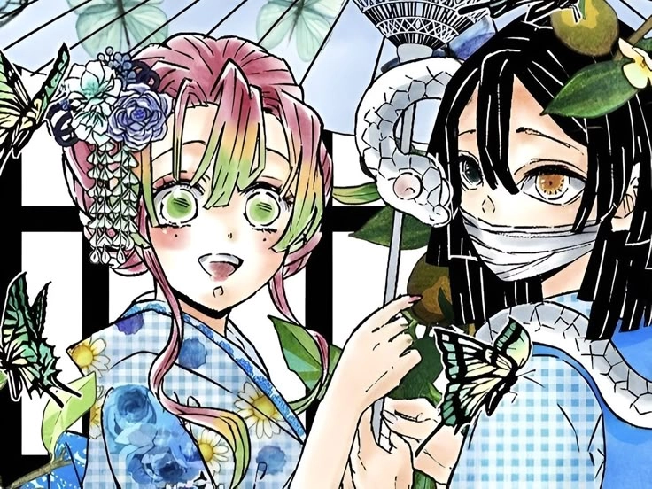 Kimetsu no Yaiba Mitsuri x Obanai buồn da diết