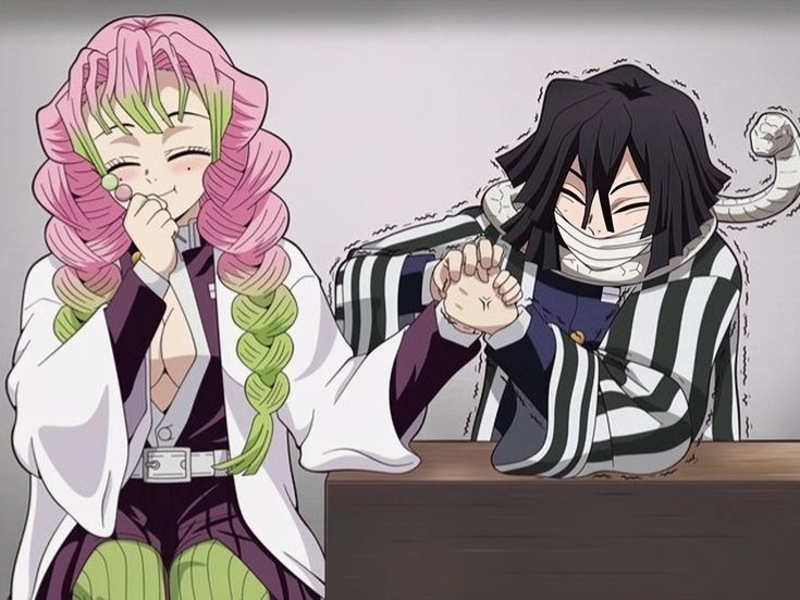 KNY Mitsuri x Obanai tình yêu vượt mọi đau thương