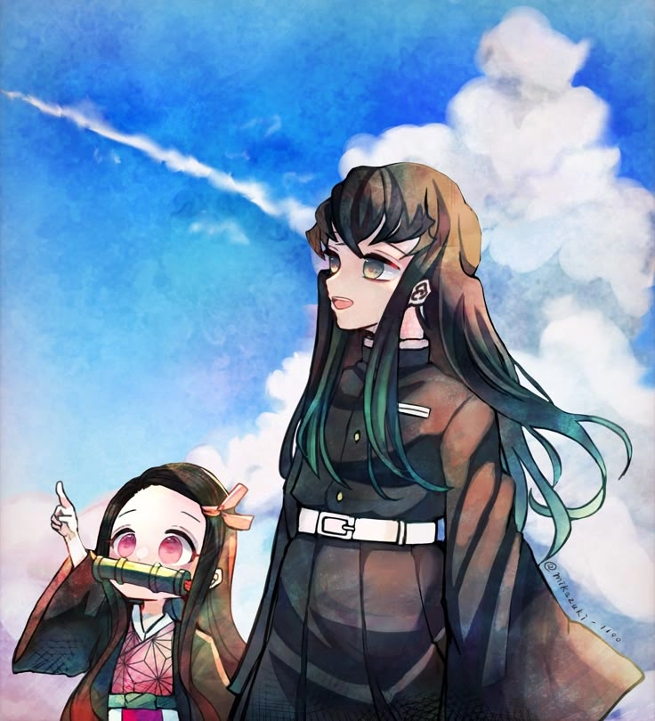 Nezuko × Muichirou khiến fan không ngừng ship
