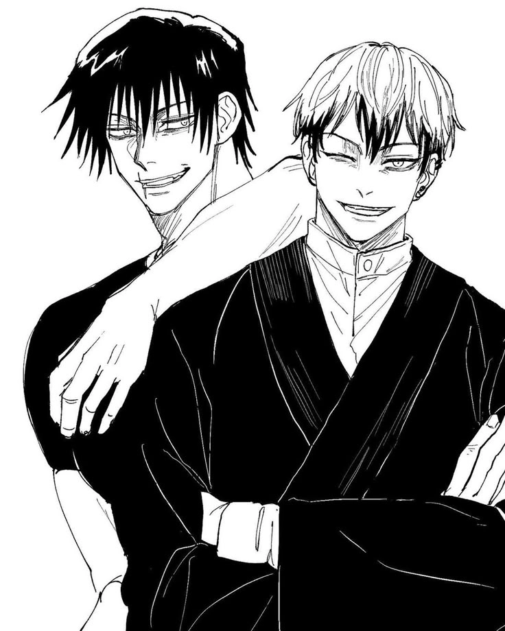 Naoya Zenin x Toji với ánh nhìn khinh miệt dằn vặt