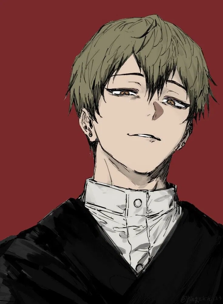 Naoya Zenin icon khắc họa ánh nhìn khinh thường