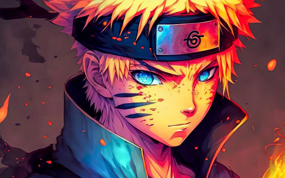 Ảnh Naruto ngầu hình nền chất như nước cất