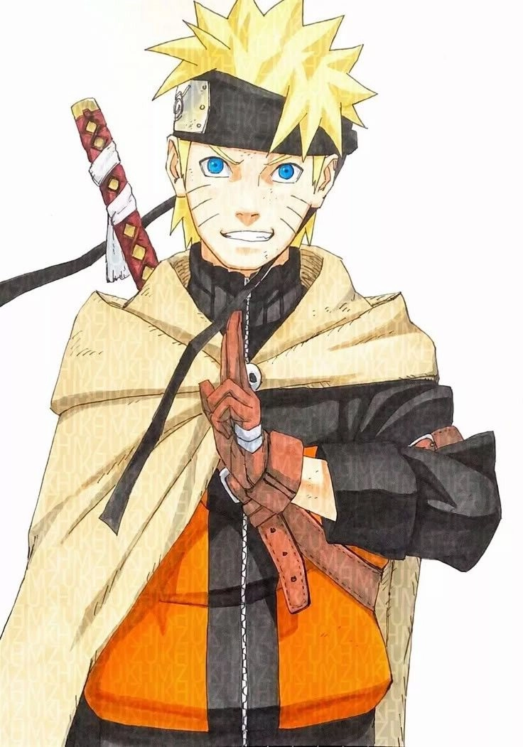 Artbook Uzumaki Naruto hình vẽ chất lượng siêu cao