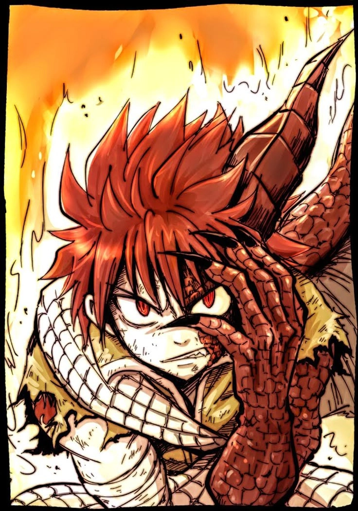 Fairy Tail Demon Natsu phiên bản đen tối và quyền lực