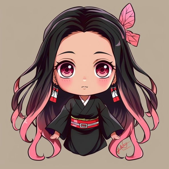 Bước đầu cute cách vẽ nezuko chibi hiệu quả