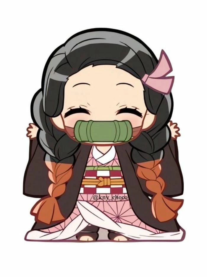 Tận hưởng vẻ đẹp nezuko chibi cute