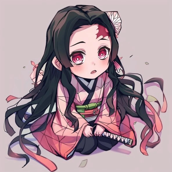 Tổng hợp hình nezuko chibi cute nổi bật