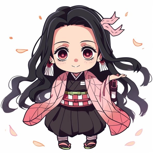 Tham khảo cute nezuko chibi phong cách mới