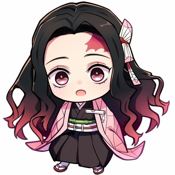 Khám phá mô hình nezuko chibi 3d mới