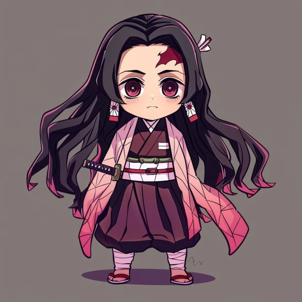 Tìm hiểu ảnh nezuko chibi dễ vẽ đơn giản