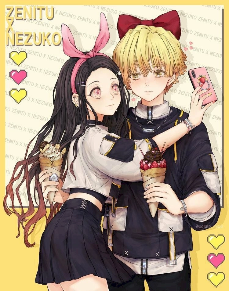 Nezuko vs Zenitsu sự phối hợp ăn ý trong mọi trận chiến