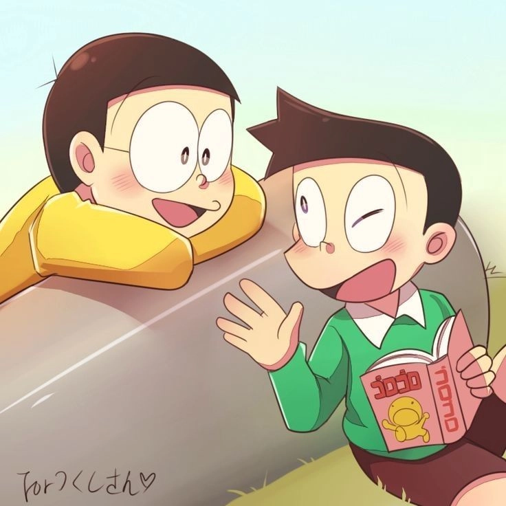 Nobita và Suneo thường xuyên đối đầu cực hài
