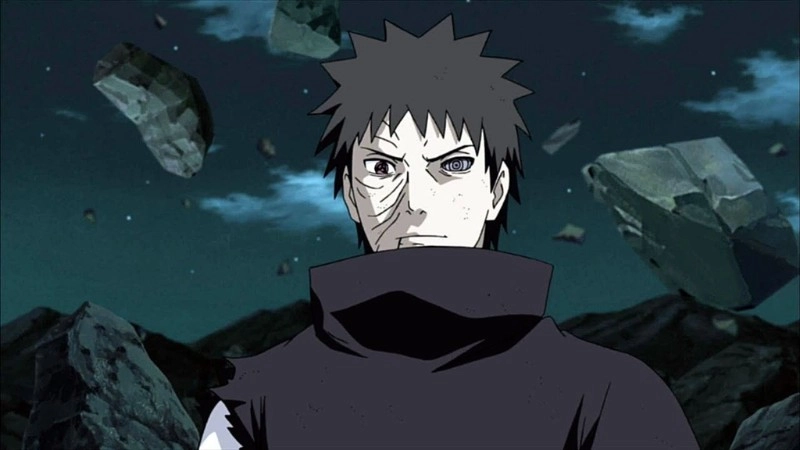 Đôi mắt Sharingan Obito bùng cháy giữa chiến trường đẫm máu
