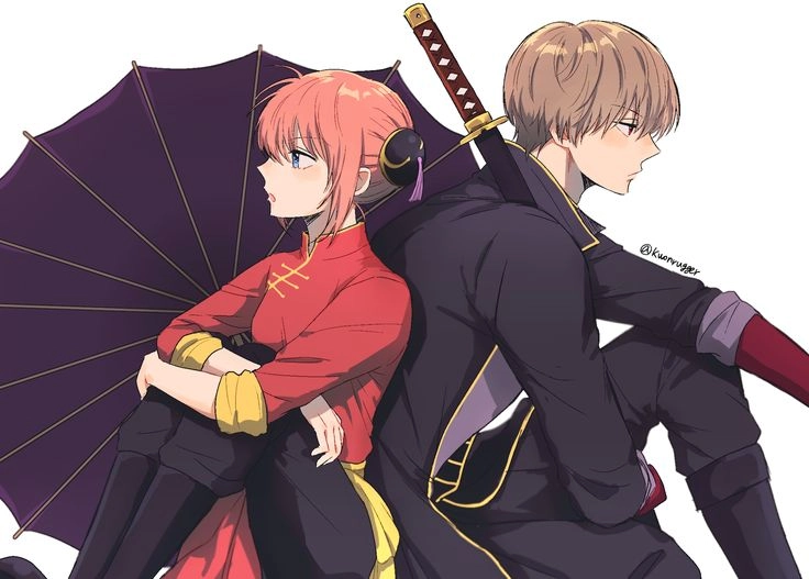 Okita and Kagura đồng đội bất đắc dĩ nhưng gắn bó