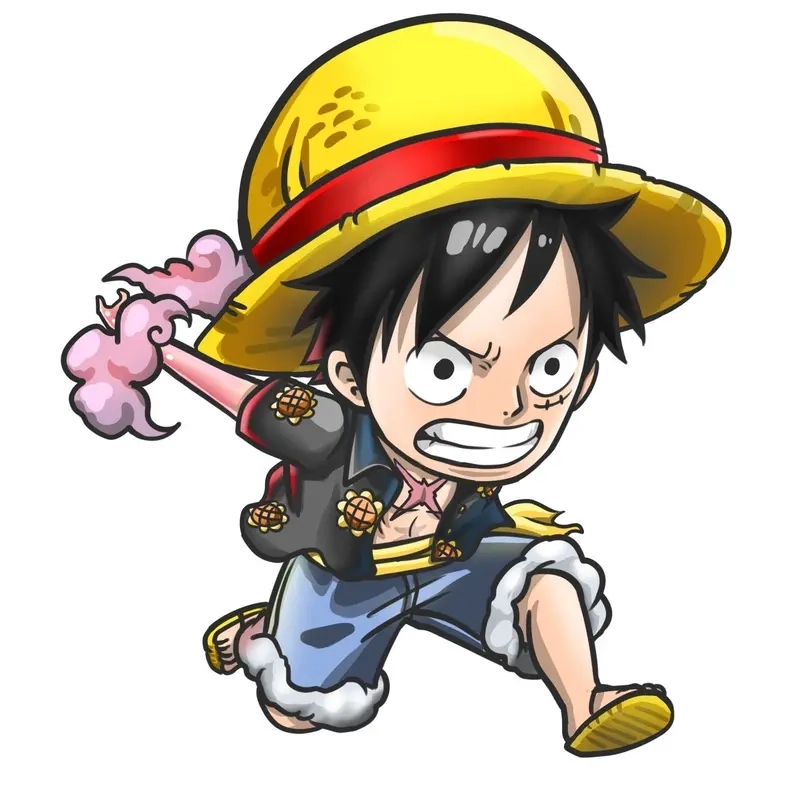 Học cách vẽ one piece chibi thật đơn giản