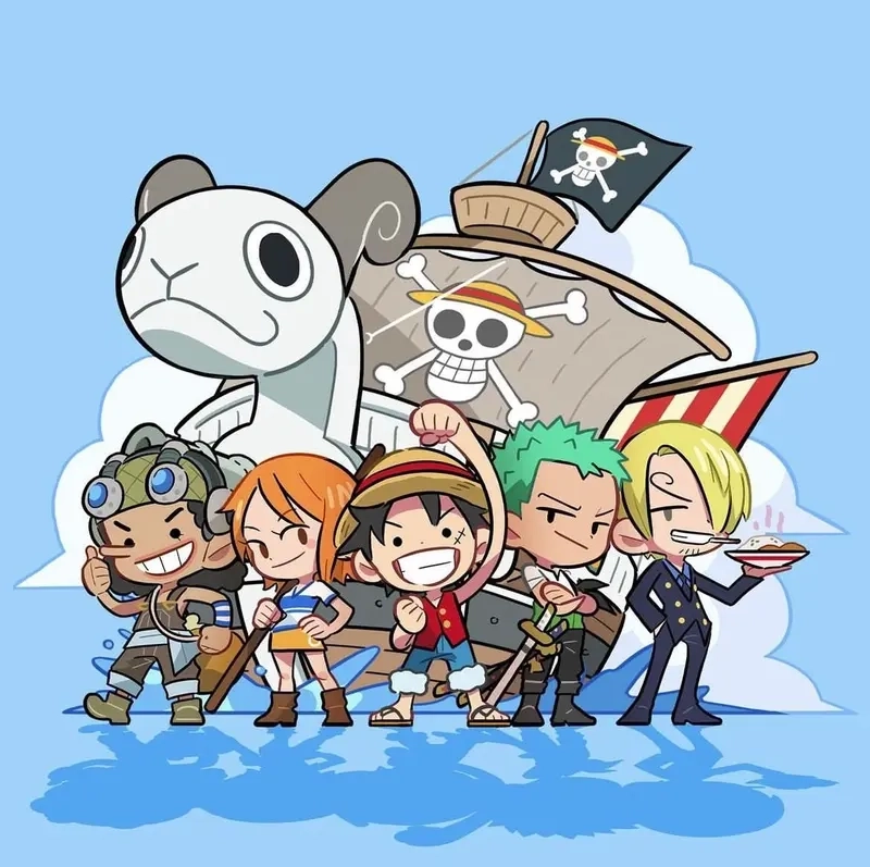 Ngắm nhìn ảnh one piece chibi cực đẹp