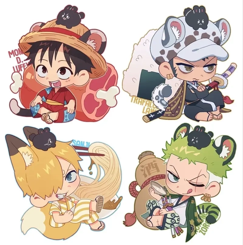 Bộ ảnh one piece chibi cute siêu đáng yêu
