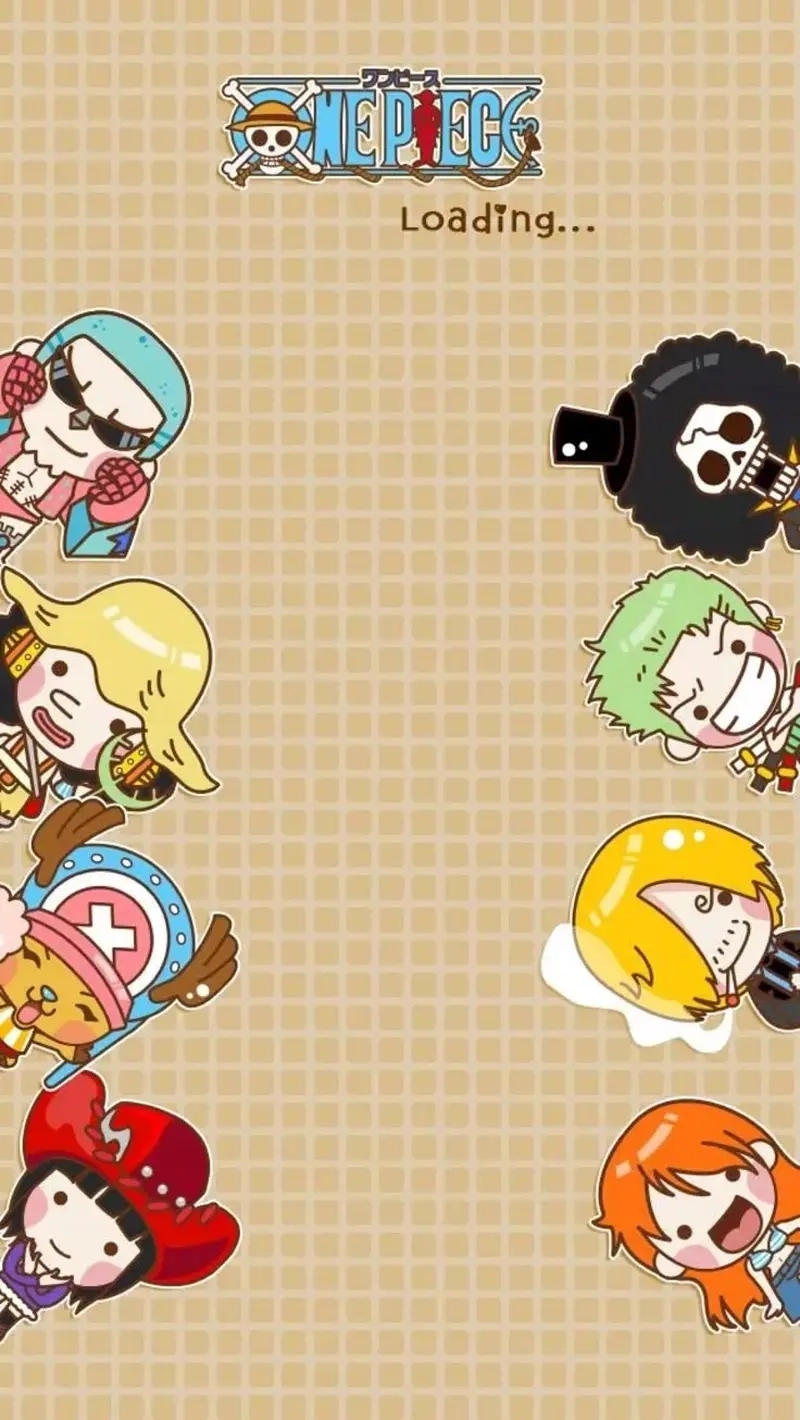 Tải ngay bộ one piece chibi png chất lượng cao