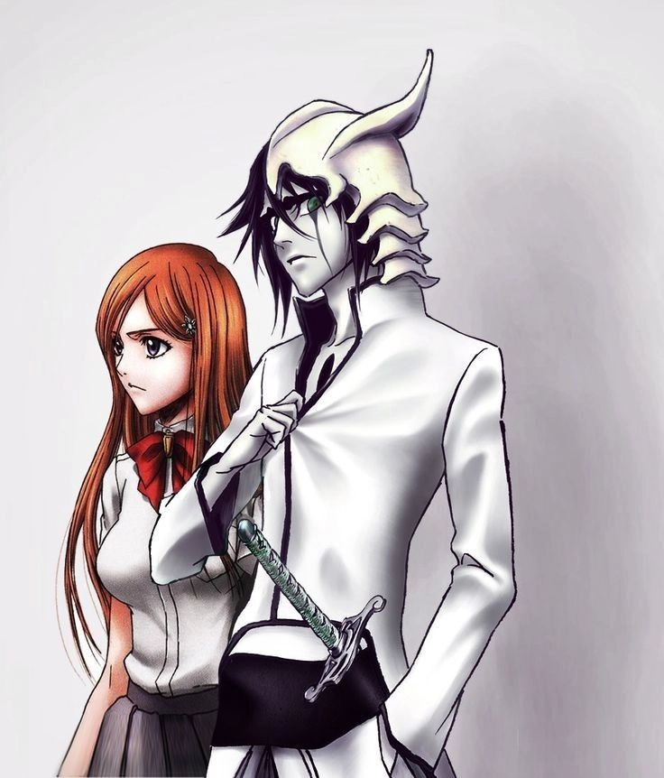 Orihime and Ulquiorra tĩnh lặng giữa bóng tối u uẩn