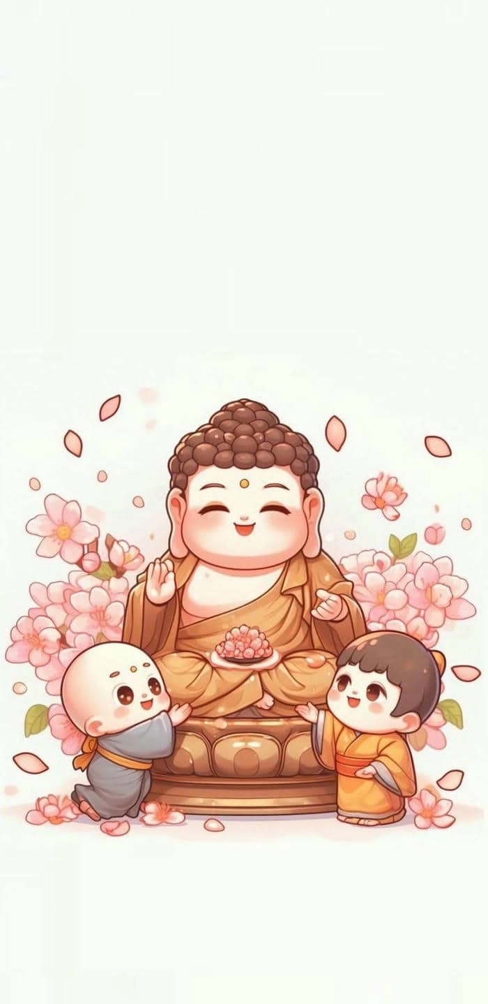 Xem tranh phật chibi sáng tạo độc đáo
