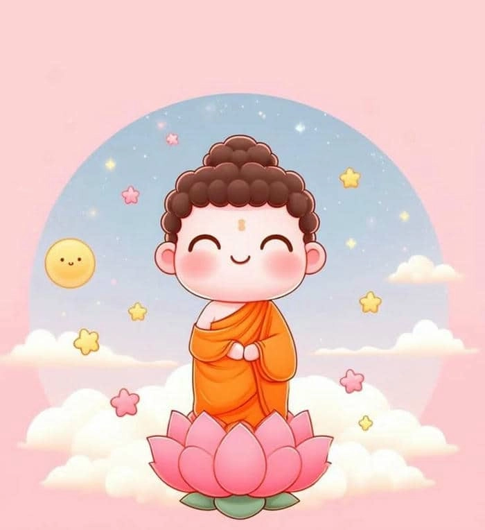 Sưu tập ảnh đức phật chibi đẹp và ý nghĩa