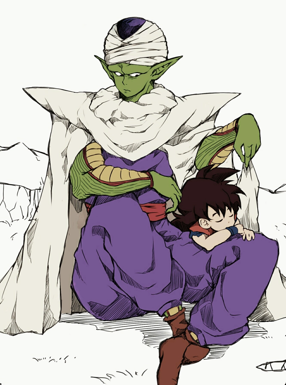 Gohan x Piccolo sự tin tưởng tuyệt đối trên chiến trường