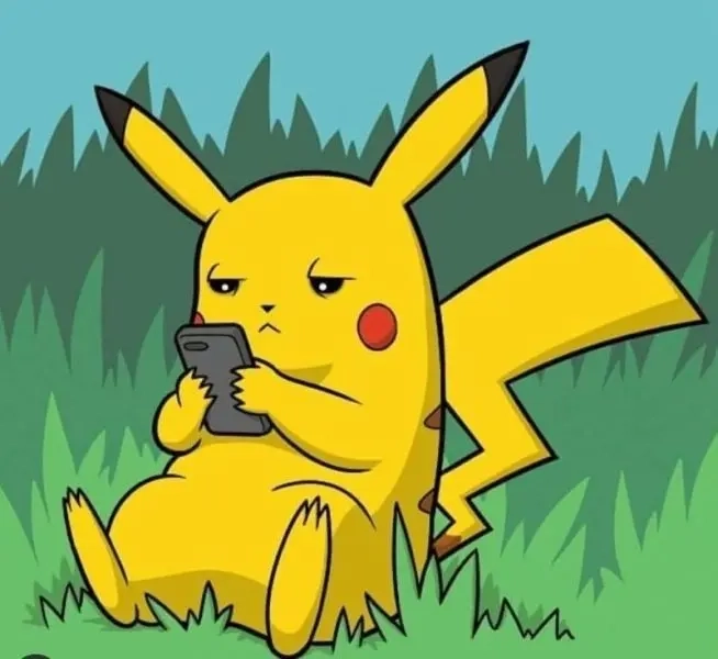 Biểu cảm ngộ nghĩnh trong ash and pikachu meme siêu đáng yêu