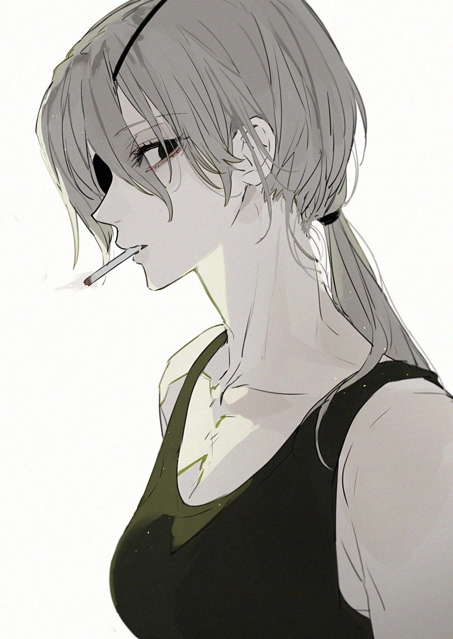 Chainsaw man Quanxi fanart khắc họa khí chất sát thủ